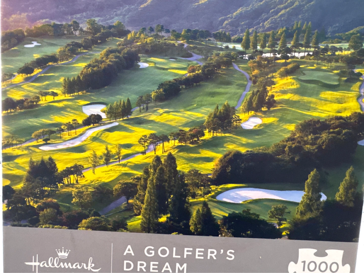 Hallmark A Golfer's Dream 1000 Piece Puzzle