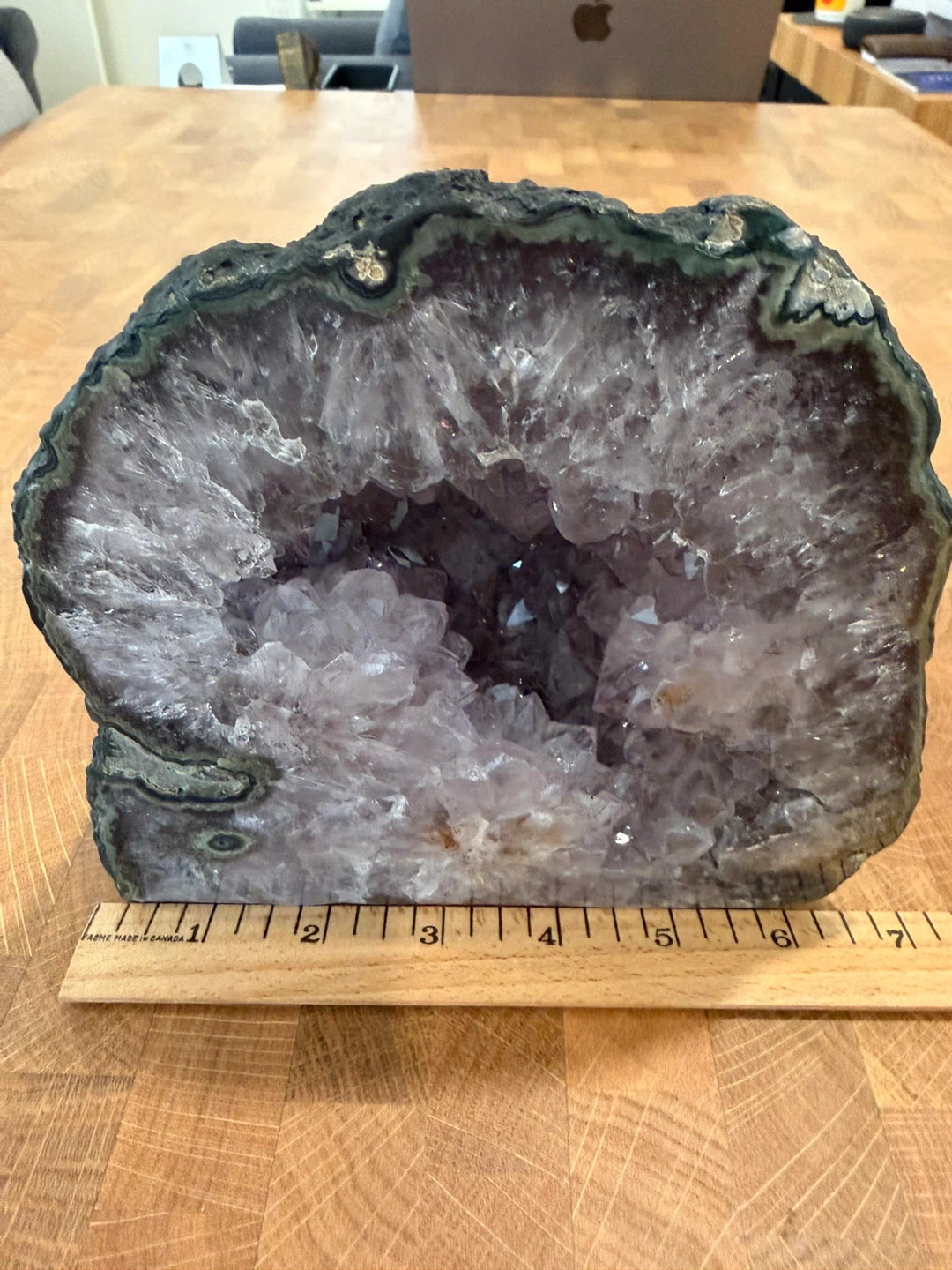 Large Amethyst Geode Crystal - photo 3