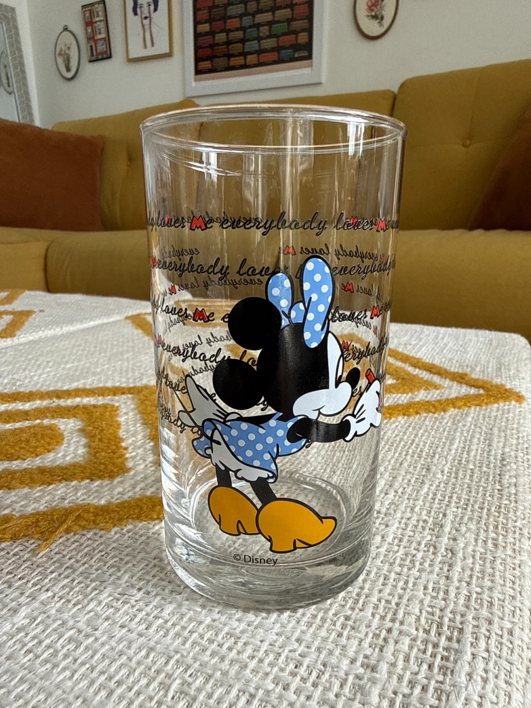 Disney Minnie Mouse Glass