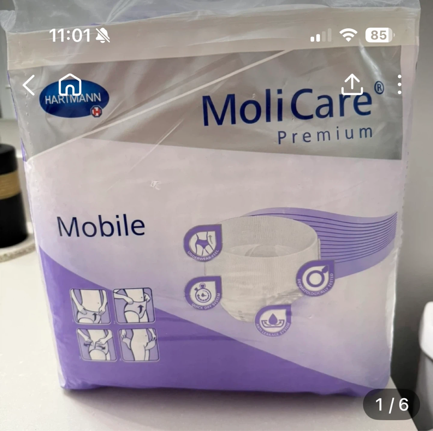 MoliCare Premium Mobile Incontinence Pants - Size L