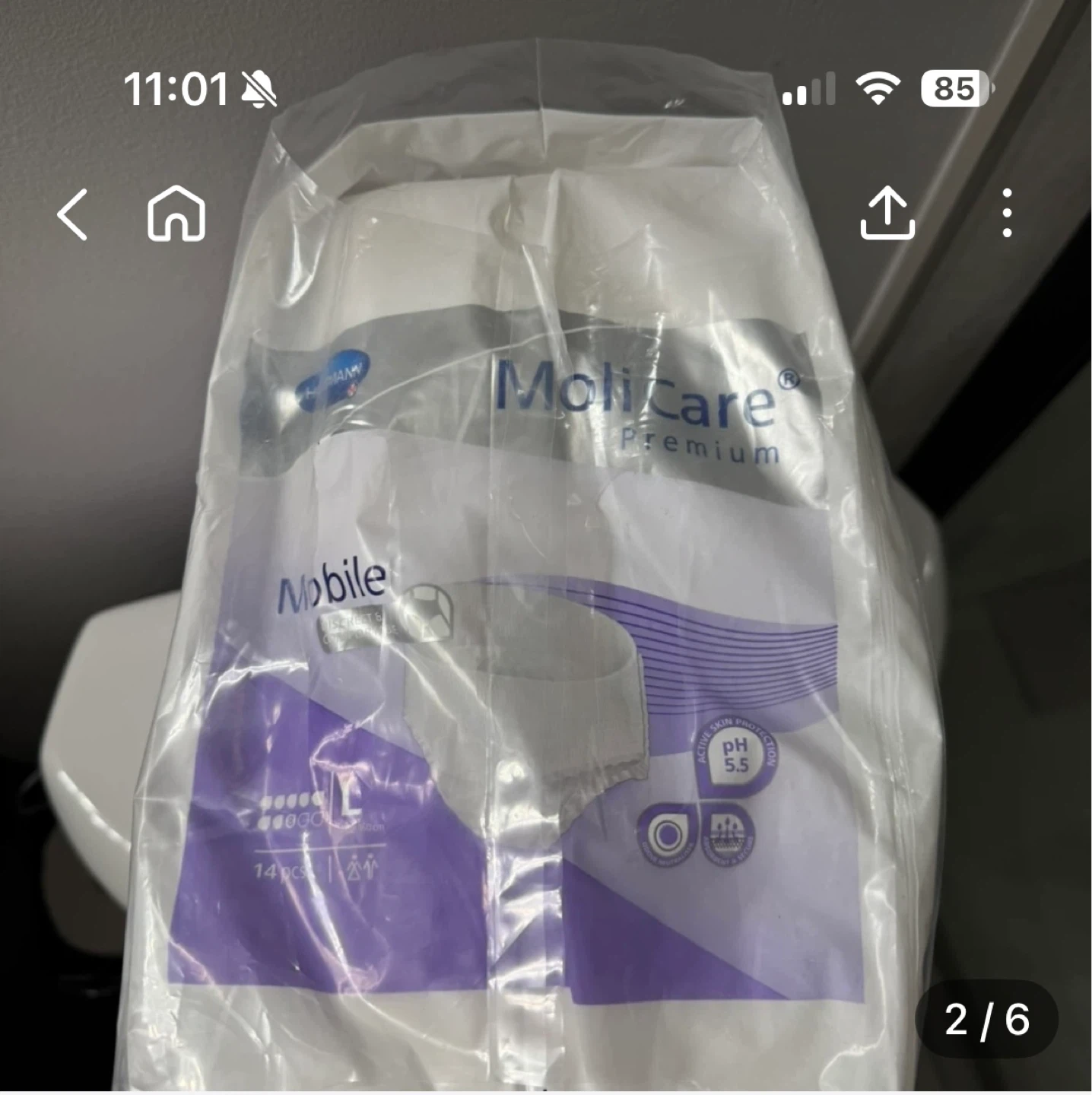 MoliCare Premium Mobile Incontinence Pants - Size L - photo 2