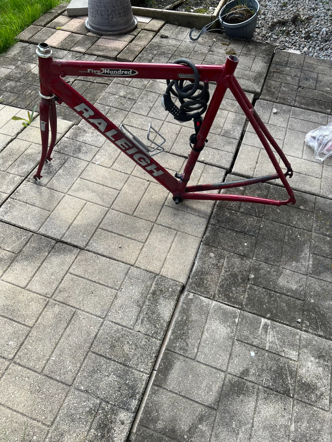 Frame Raleigh Road Five Hundred Sport Bicycle Frame - photo 2