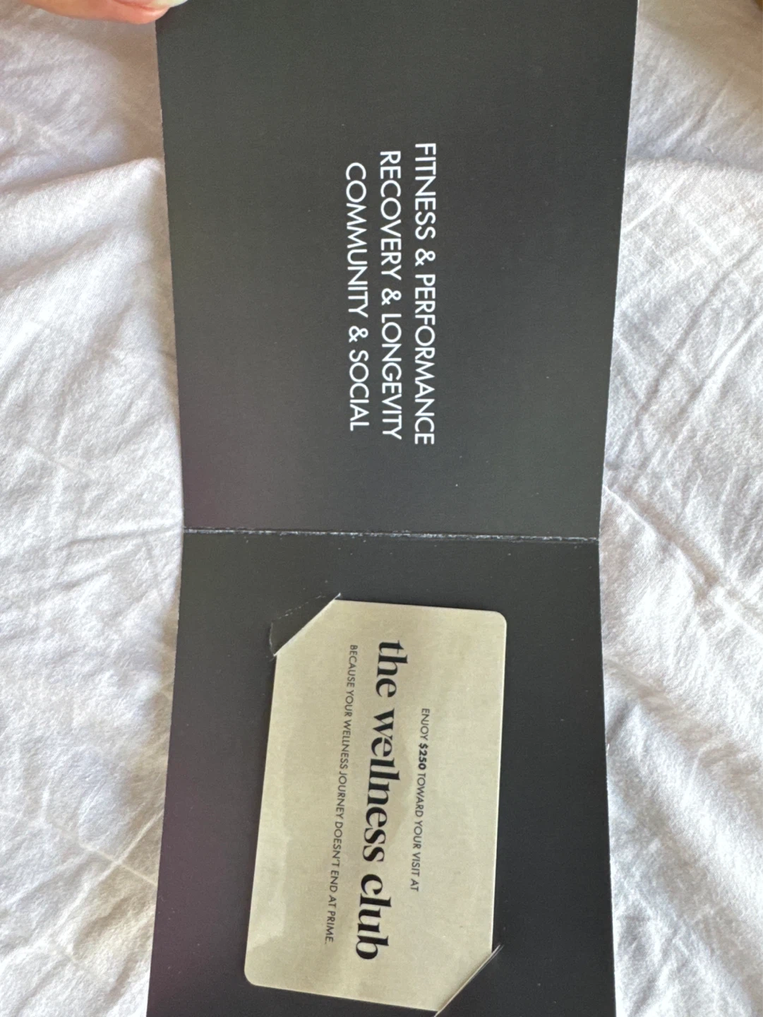 The Wellness Club Gift Card - photo 2