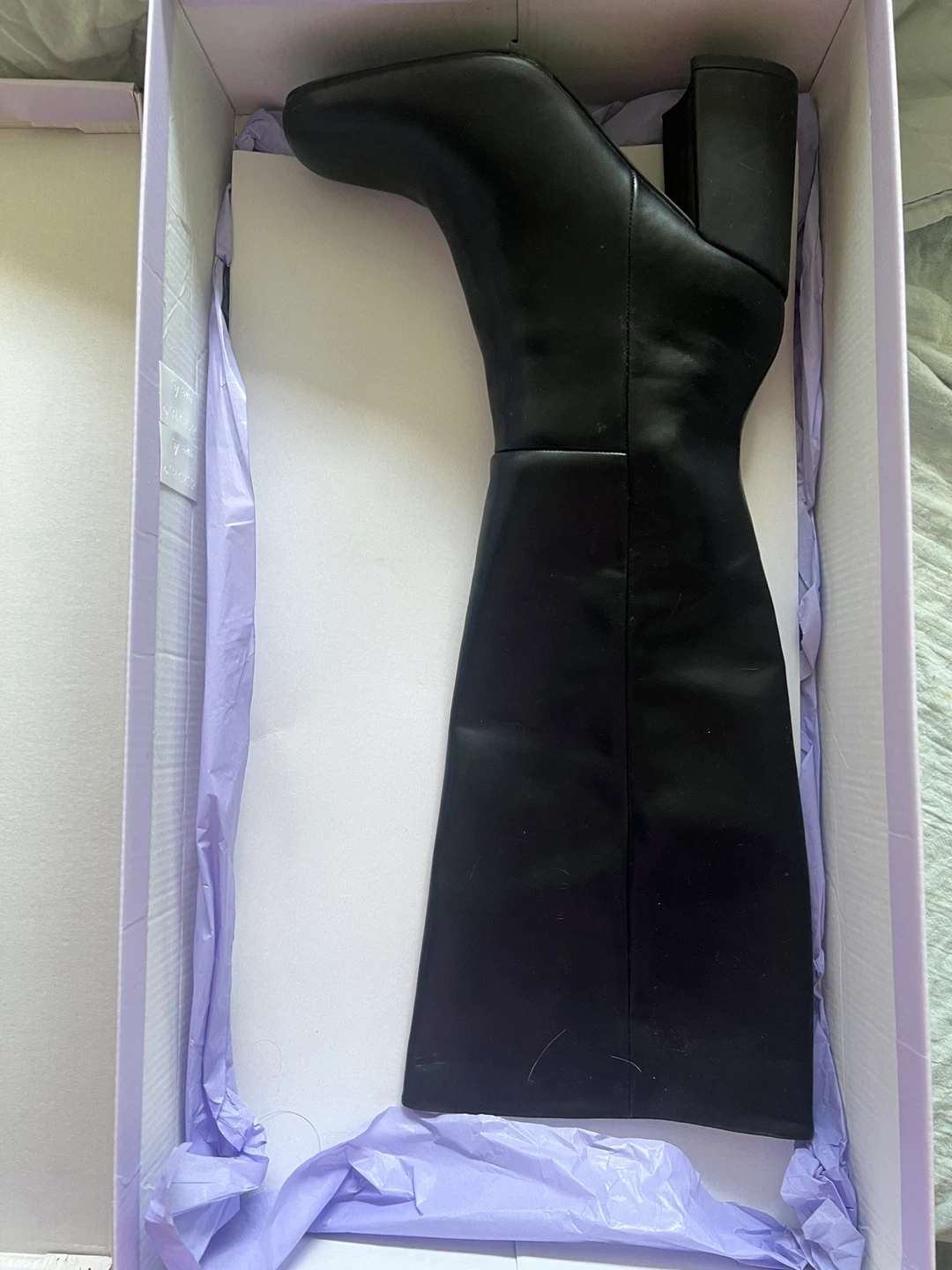 Madden Girl Black Knee-High Boots - photo 3