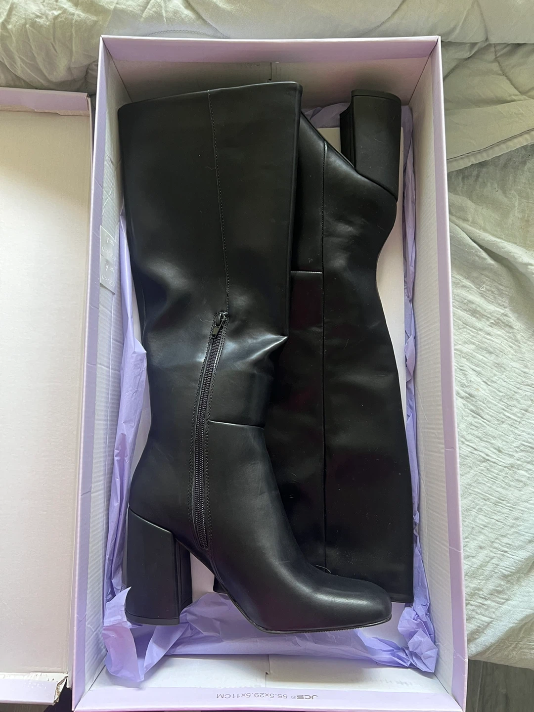 Madden Girl Black Knee-High Boots - photo 2
