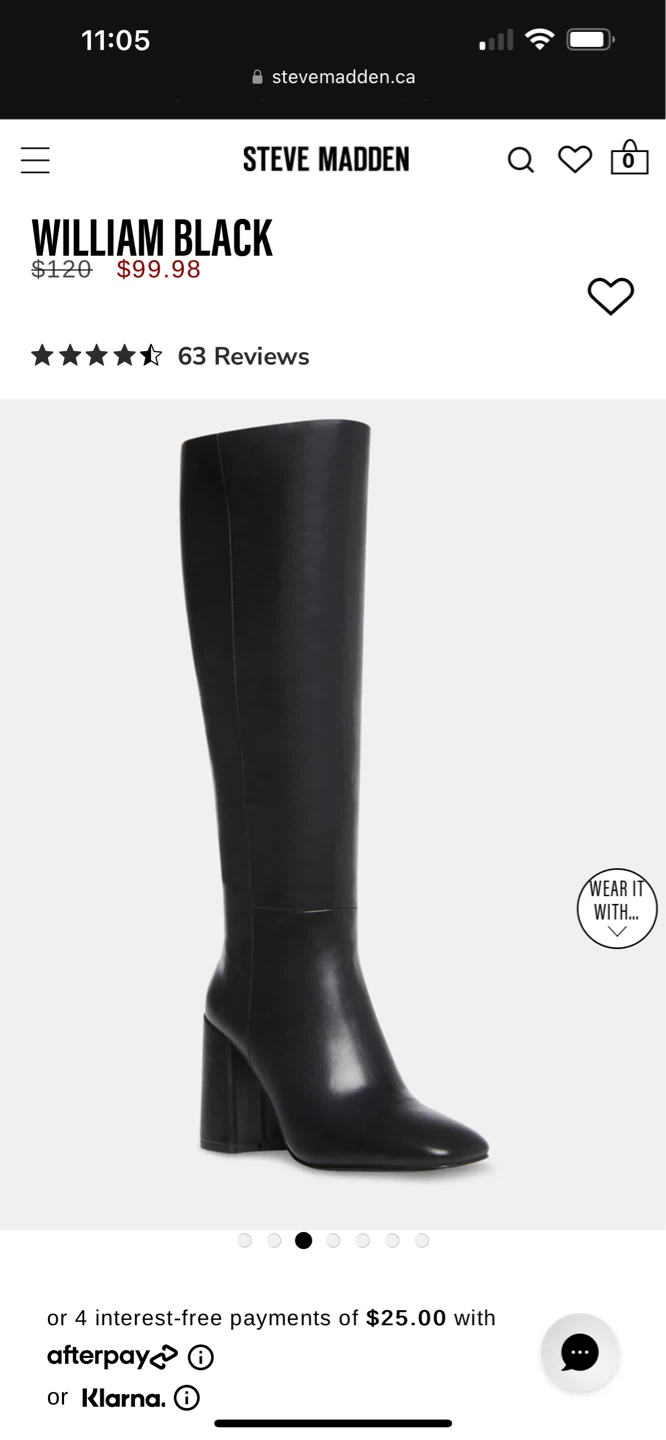Madden Girl Black Knee-High Boots
