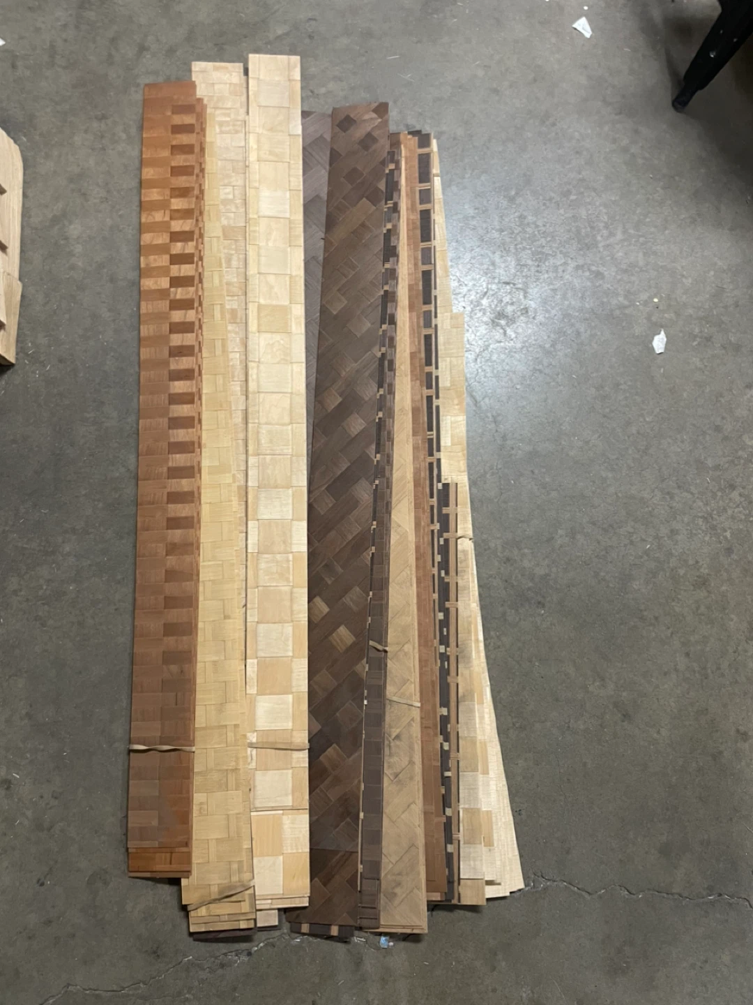 Wood Flooring Samples - Various Woods & Patterns