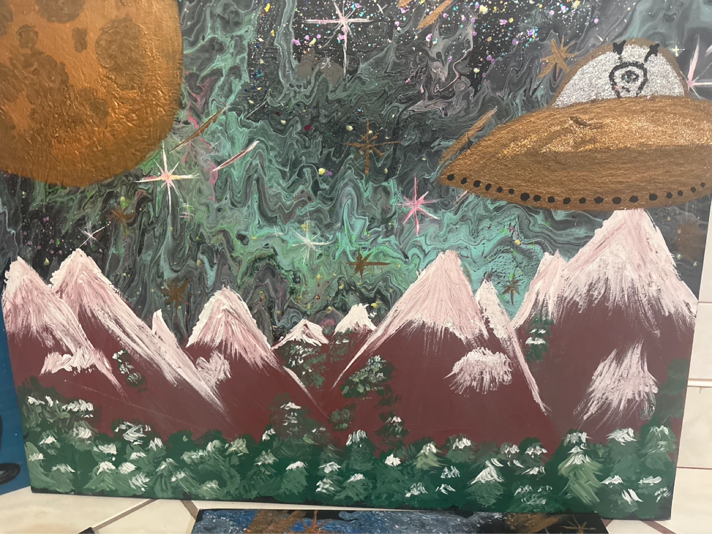 Assorted Handmade Paintings - photo 2