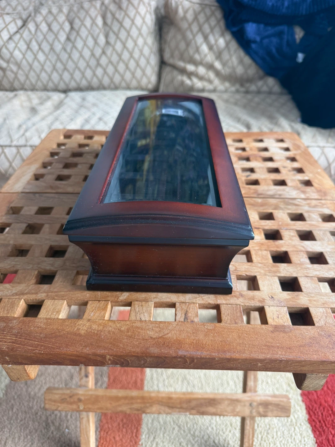 Bombay Watch Box Case with Glass Lid - photo 3