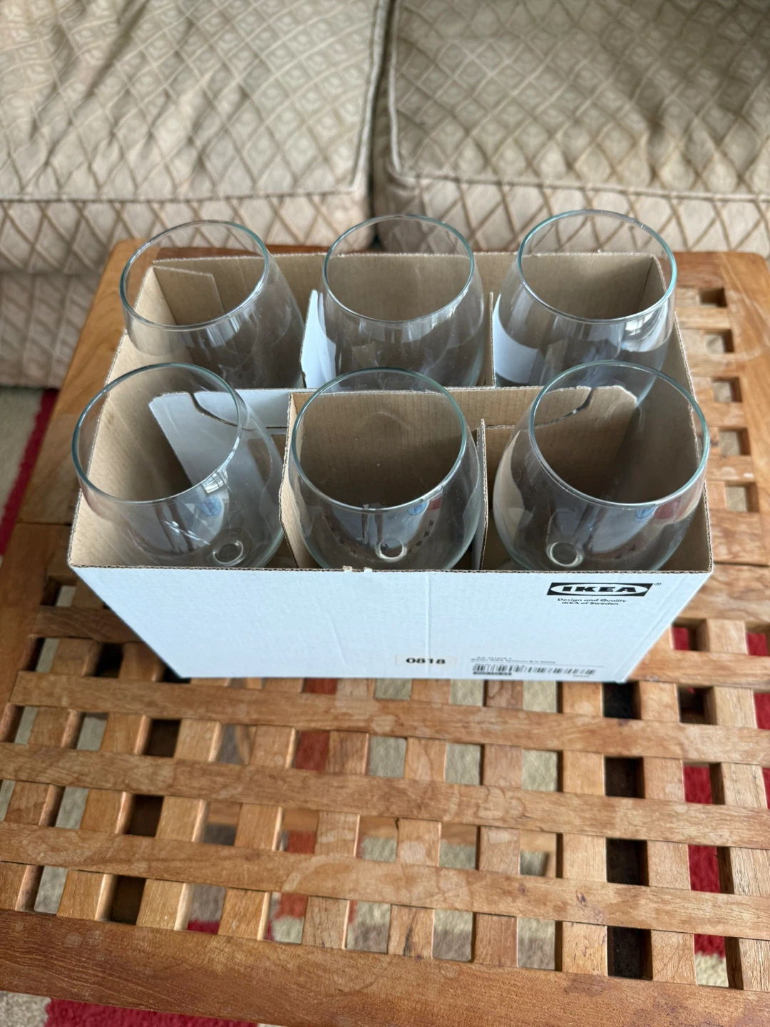 IKEA Wine Glasses Set of 6 - photo 2
