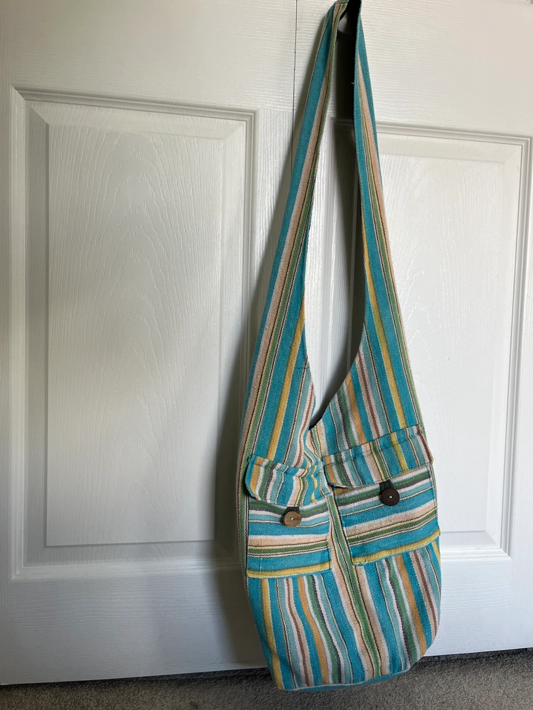 Striped Hobo Bag - photo 2