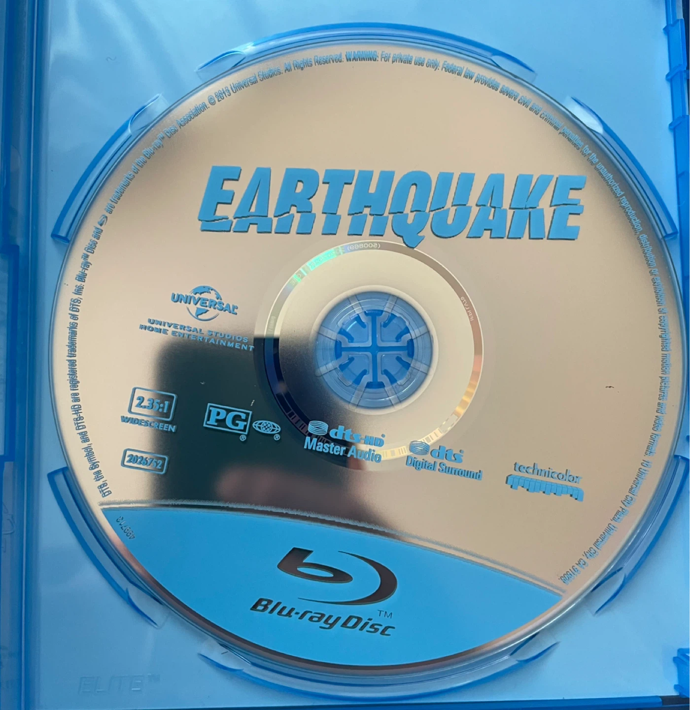 Earthquake Blu Ray - photo 4