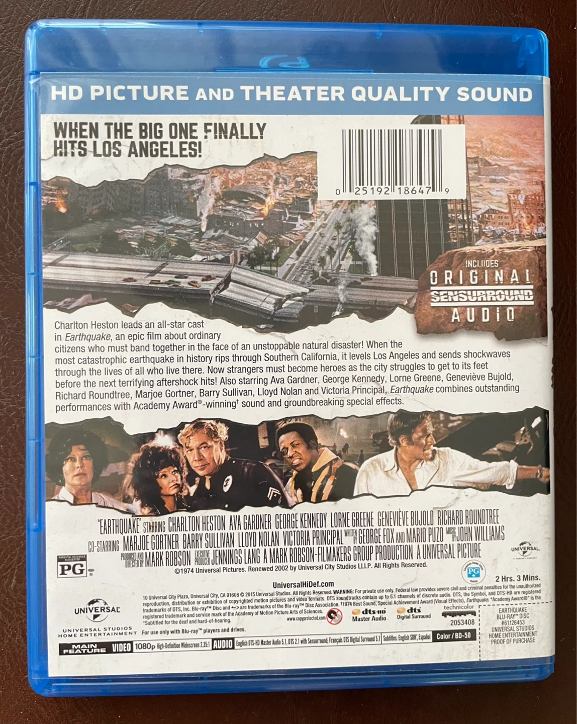 Earthquake Blu Ray - photo 3