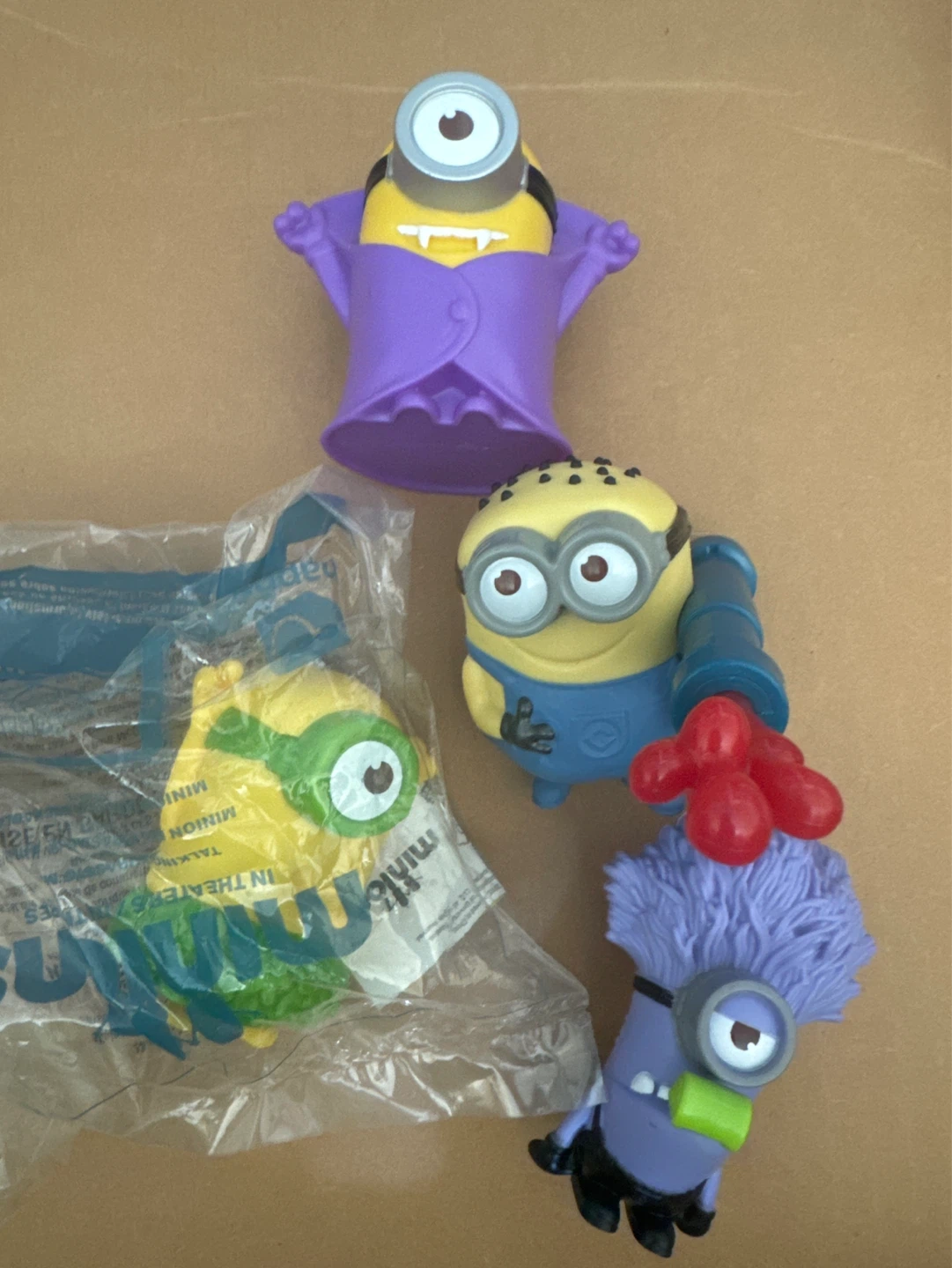 Minions Happy Meal Toys