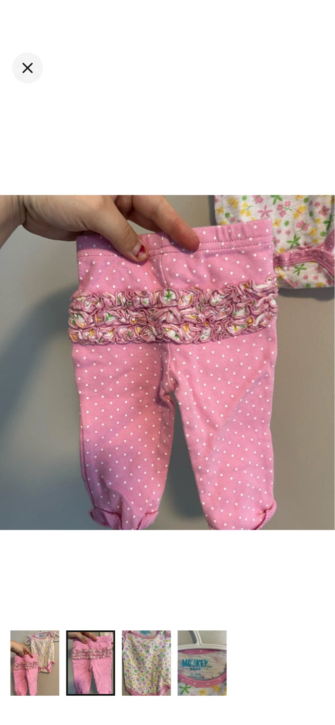 Monkey Bars Baby Outfit 0-3M - photo 2