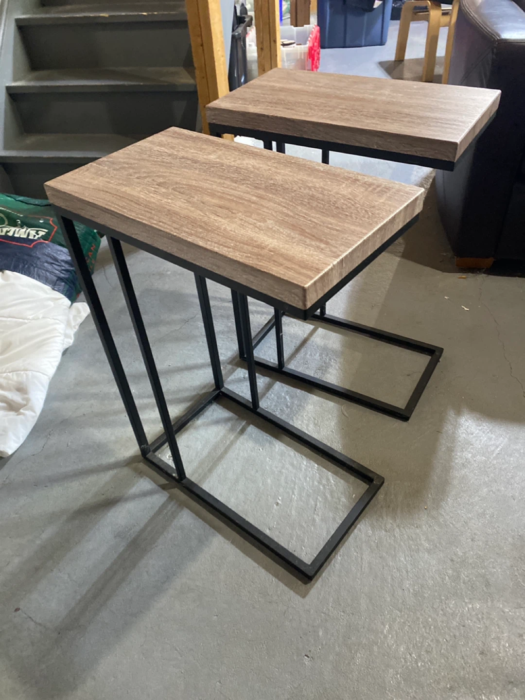 Set of 2 C-Table Accent Tables