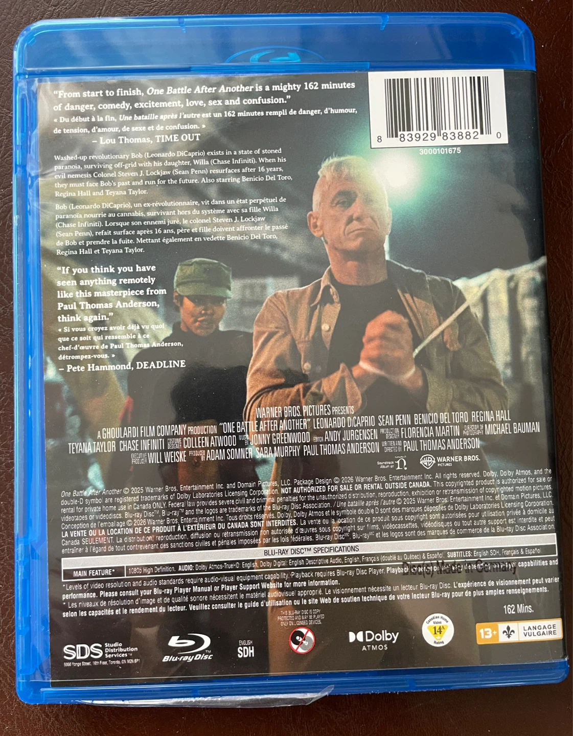 One Battle After Another Blu Ray - photo 2