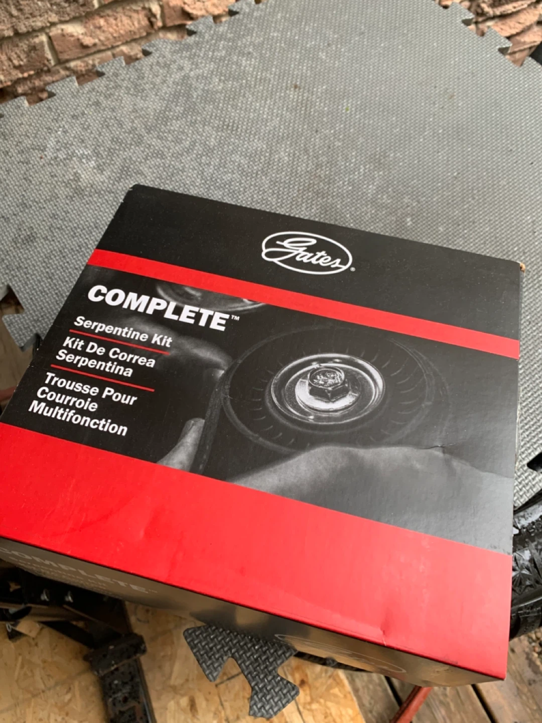 Gates Complete Serpentine Kit 90K-39282D dodge