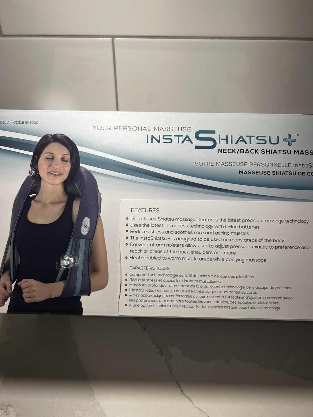 truMedic InstaShiatsu+ Neck/Back Massager IS-2000 - photo 2