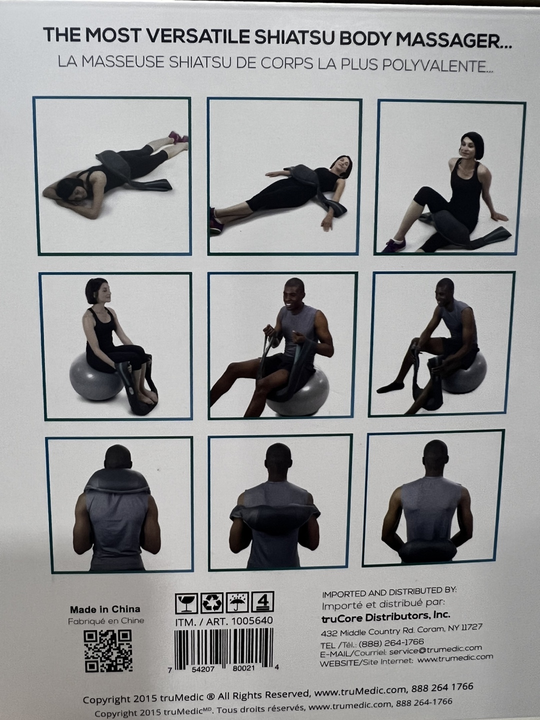 truMedic InstaShiatsu+ Neck/Back Massager IS-2000 - photo 5
