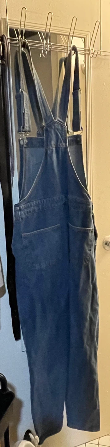Denim Overalls Size M