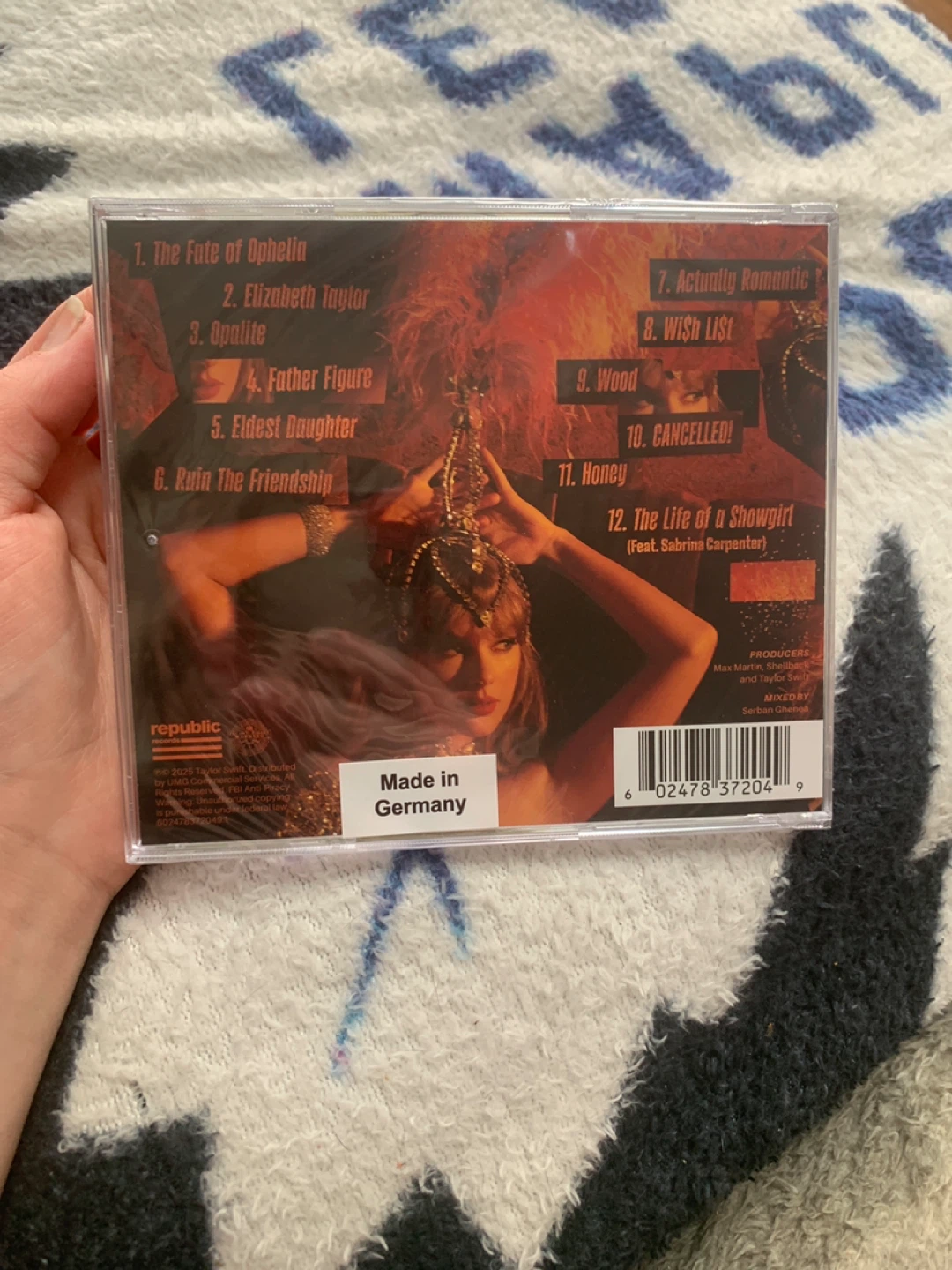 The Life of a Showgirl CD - photo 2