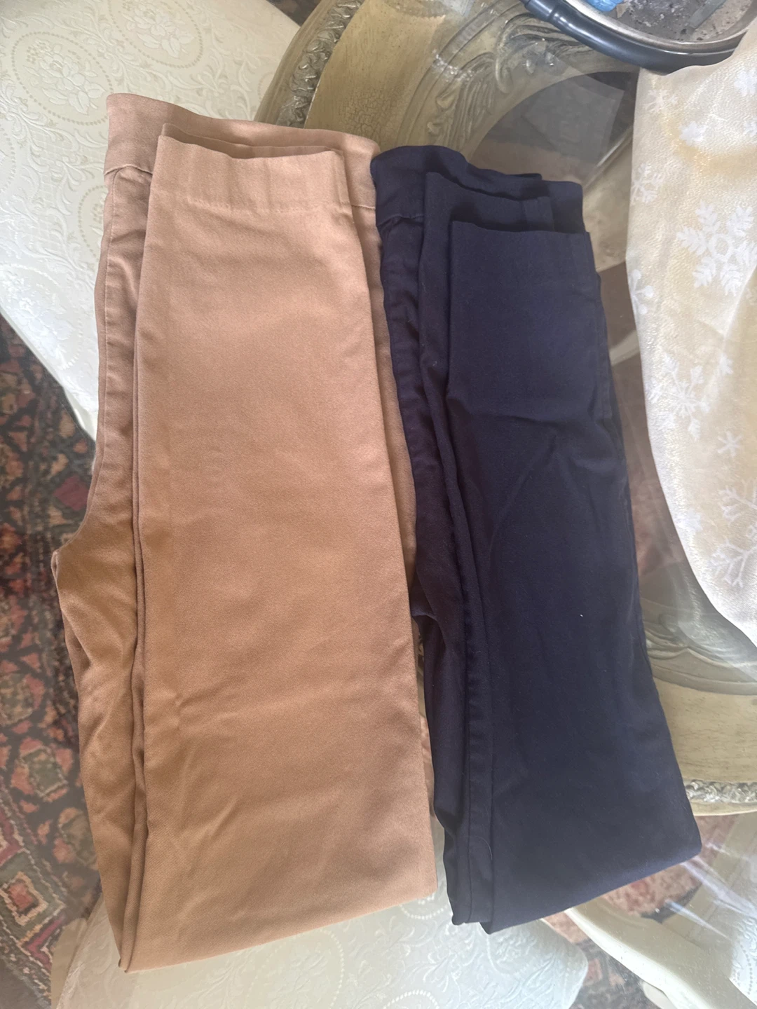 Navy Blue and Tan Pants - photo 2