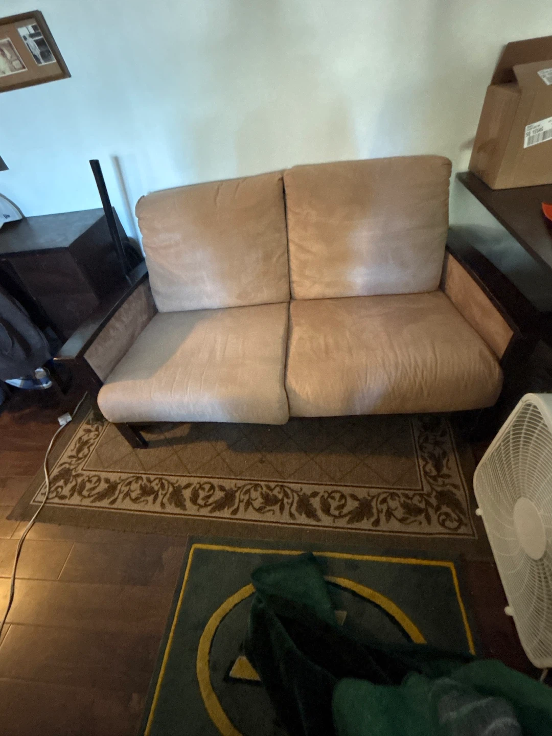 Tan Sofa - 2 Seater