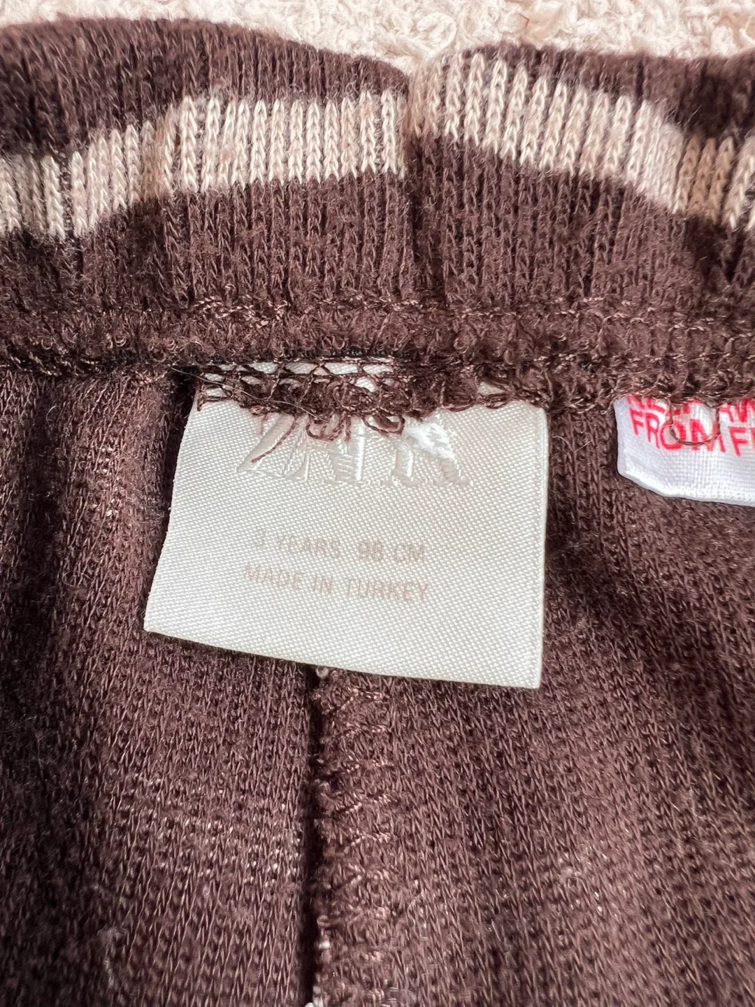 Zara Toddler Striped Knit Pants - 3 Years - photo 3