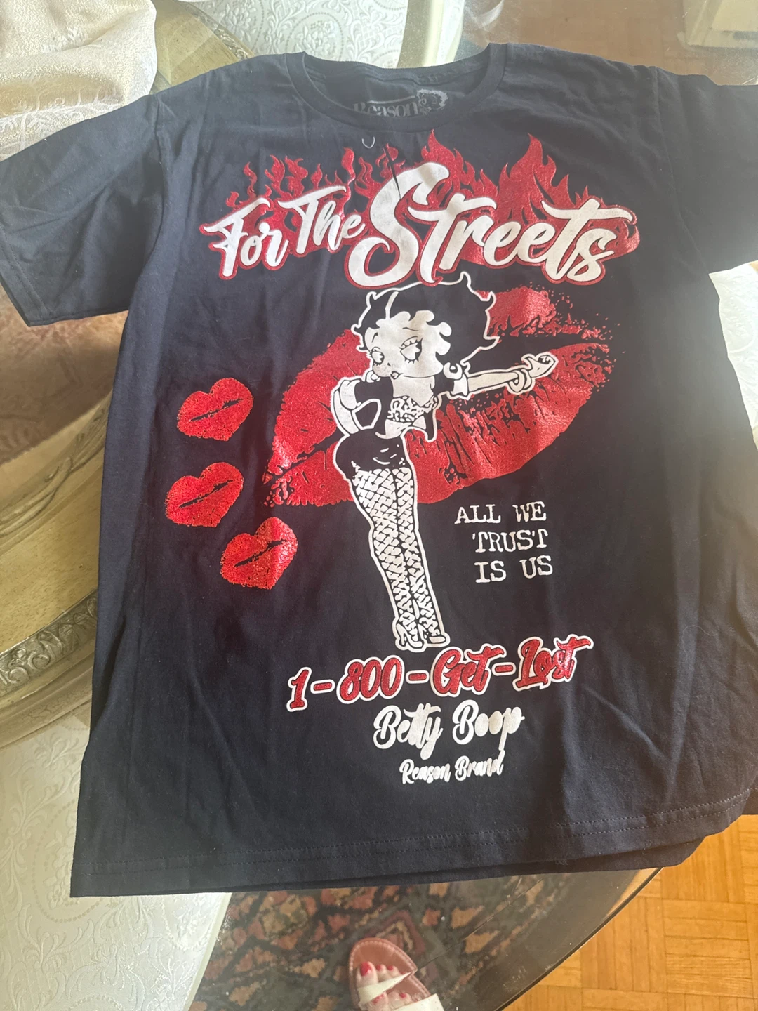 Betty Boop "For The Streets" T-Shirt