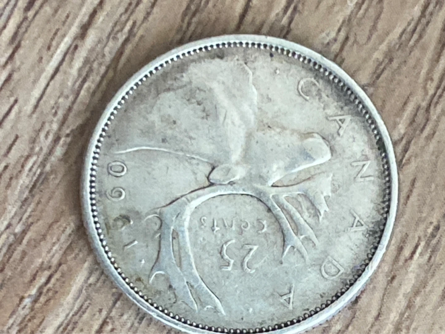 1960 Canadian Quarter