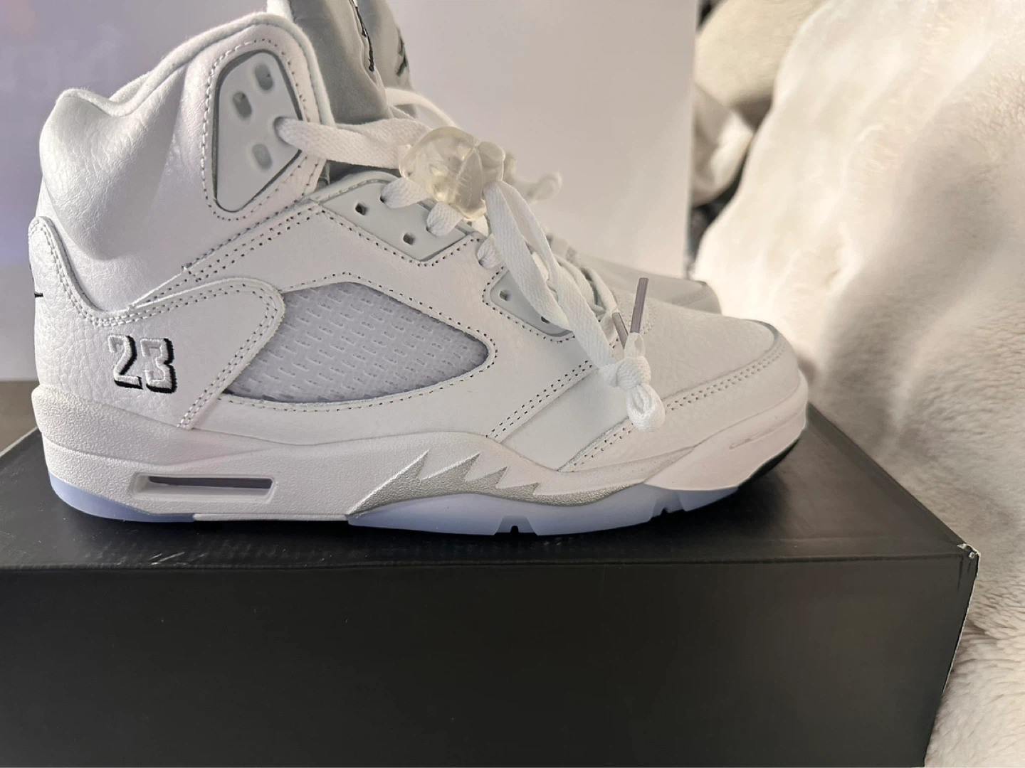Jordan 5 Retro | white Metallic - photo 5