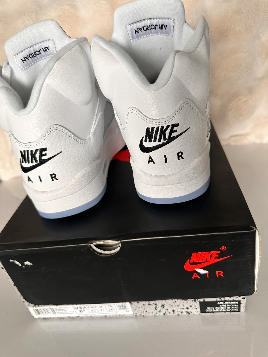 Jordan 5 Retro | white Metallic - photo 3