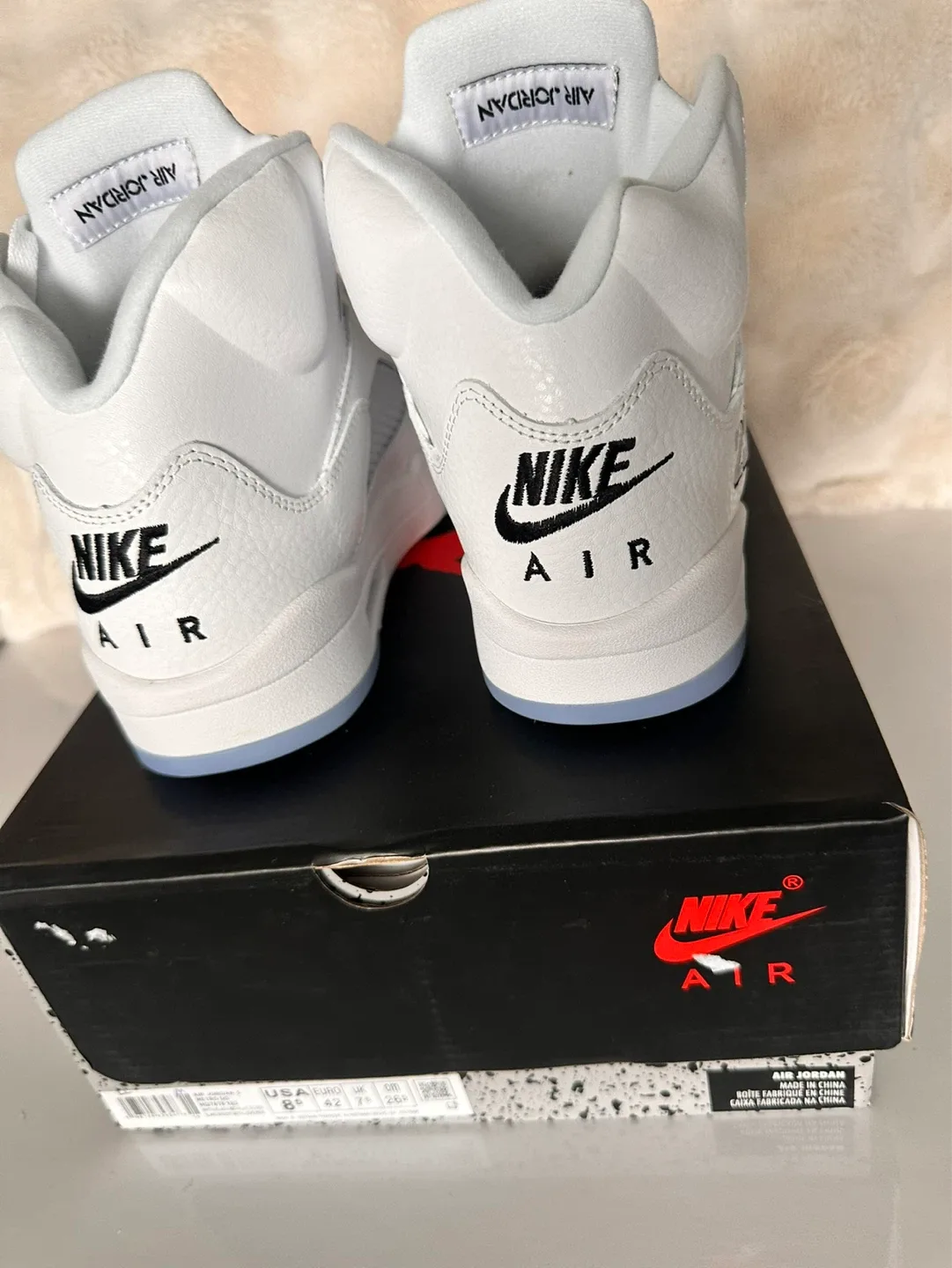 Jordan 5 Retro | white Metallic - photo 3