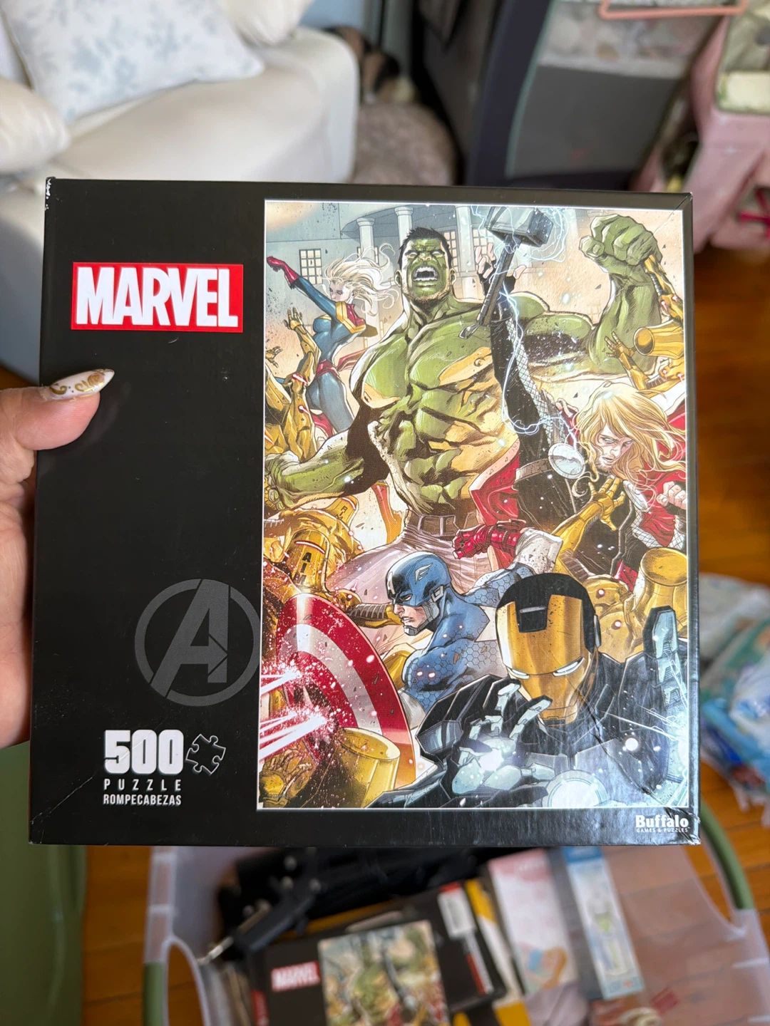 Marvel Avengers 500 Piece Jigsaw Puzzle