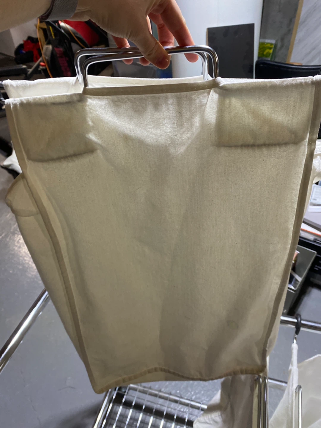 3-Bag Rolling Laundry Sorter Cart - photo 5