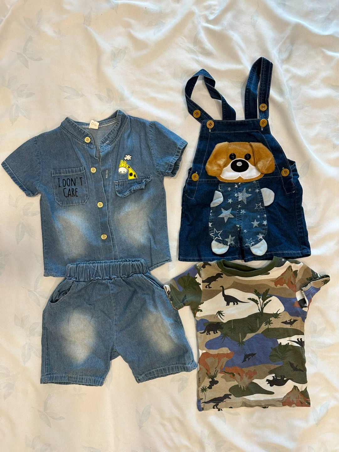 Bundle of Kids Clothes 2T-3T - Shorts, Shirts, Overalls - photo 2