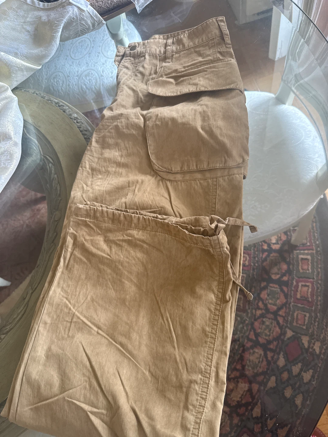 Khaki Cargo Pants
