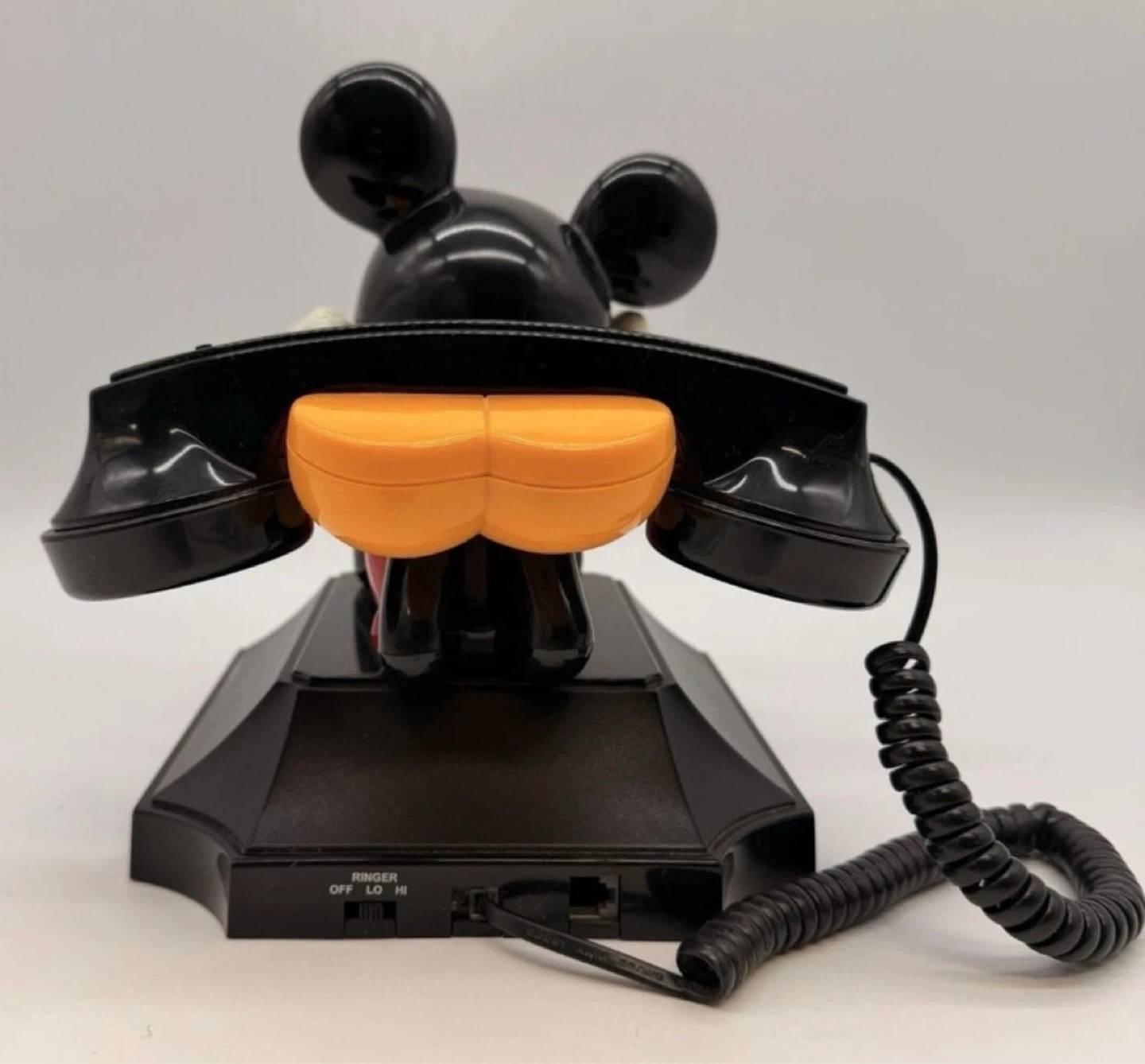 Vintage 1990’s Walt Disney Mickey Mouse Rotary Phone *Works - photo 4