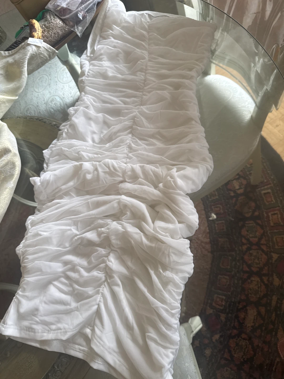 White long dress - photo 2