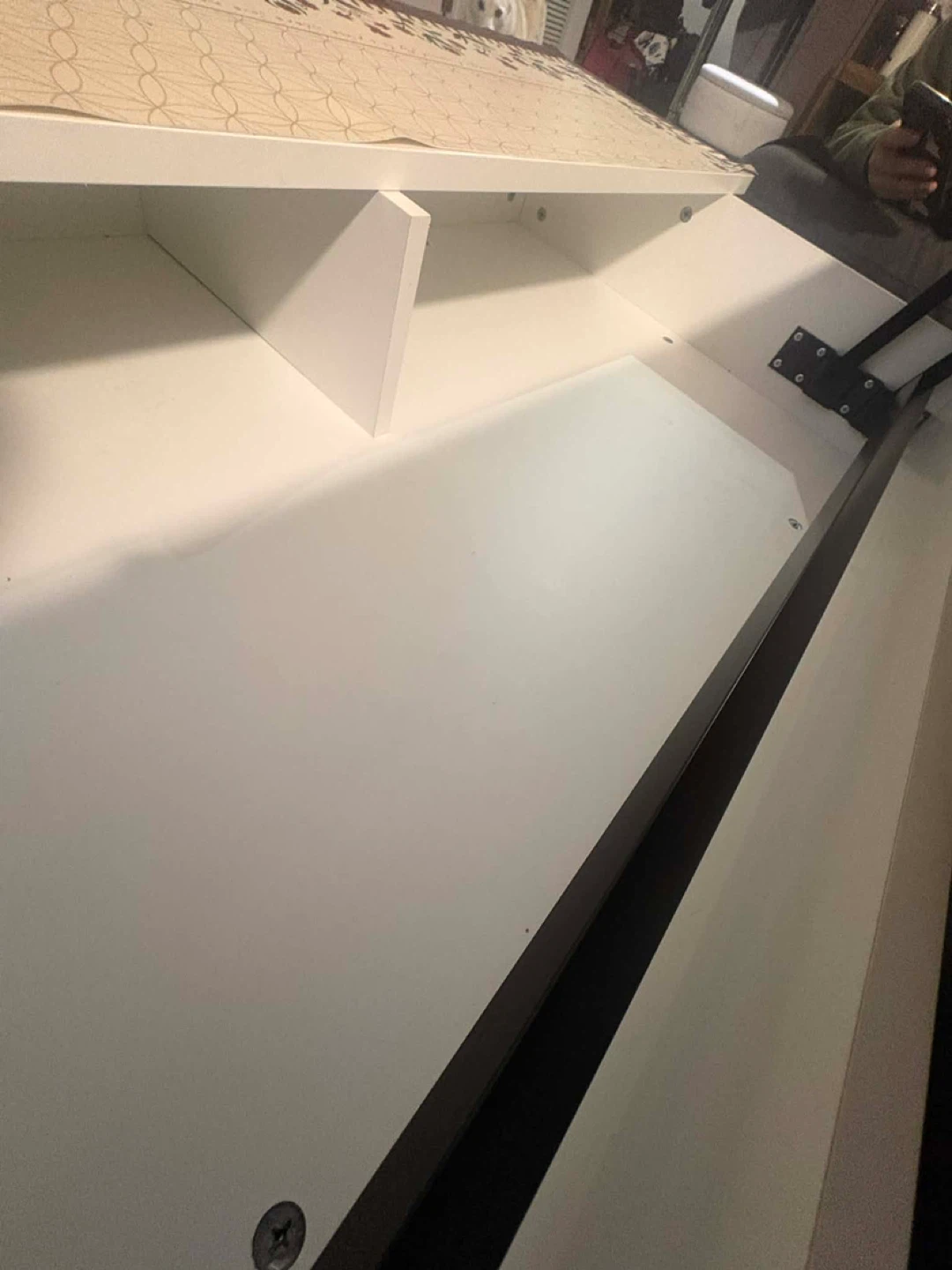 IKEA White lifting coffee table - photo 4