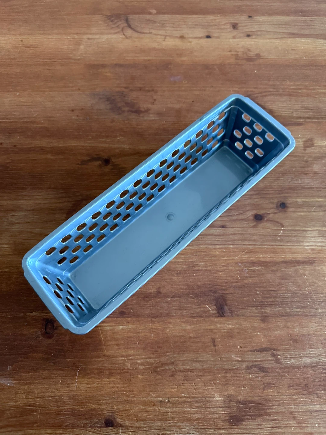 Plastic Organizer Basket - Grey
