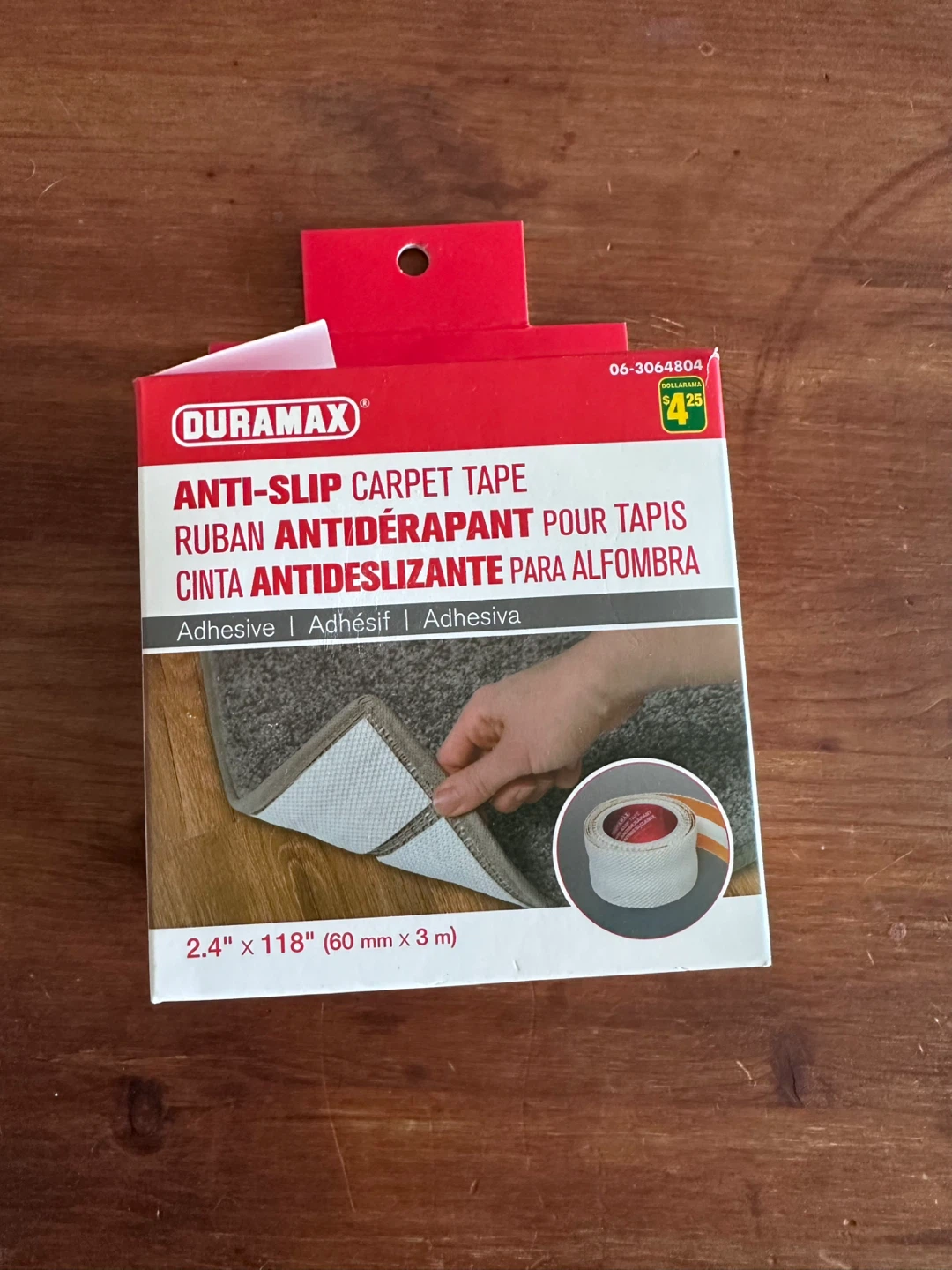 Duramax Anti-Slip Carpet Tape 2.4" x 118"