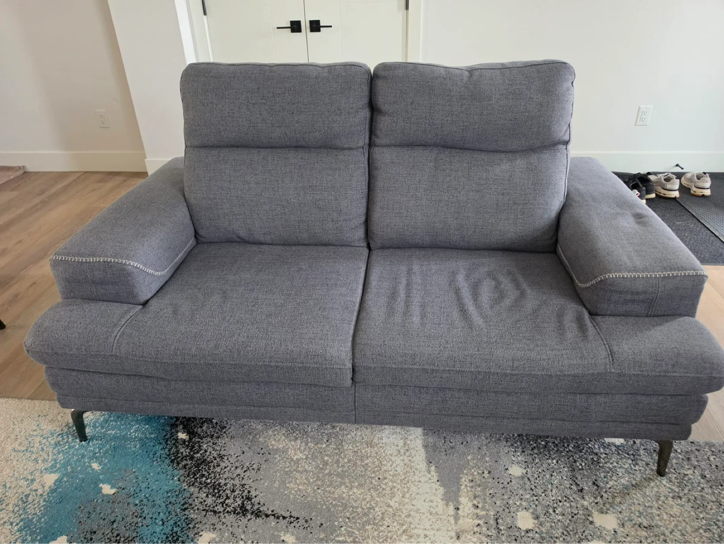 Grey Fabric Sofa