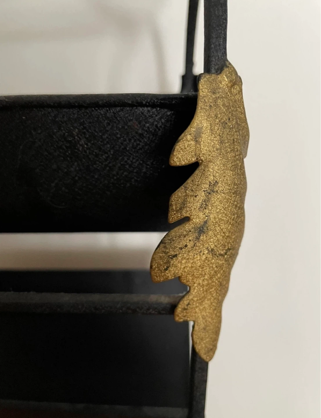 West Elm Art Deco Metal Wine Rack *New - photo 3
