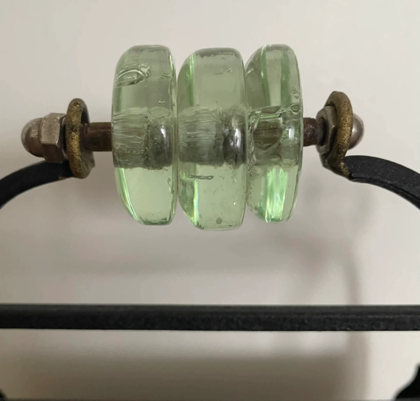West Elm Art Deco Metal Wine Rack *New - photo 5