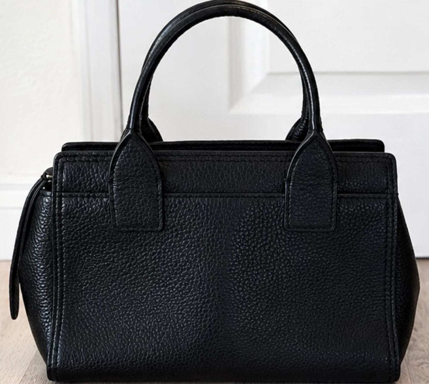 Kate Spade New York Black Pebbled Leather Satchel Bag - photo 2
