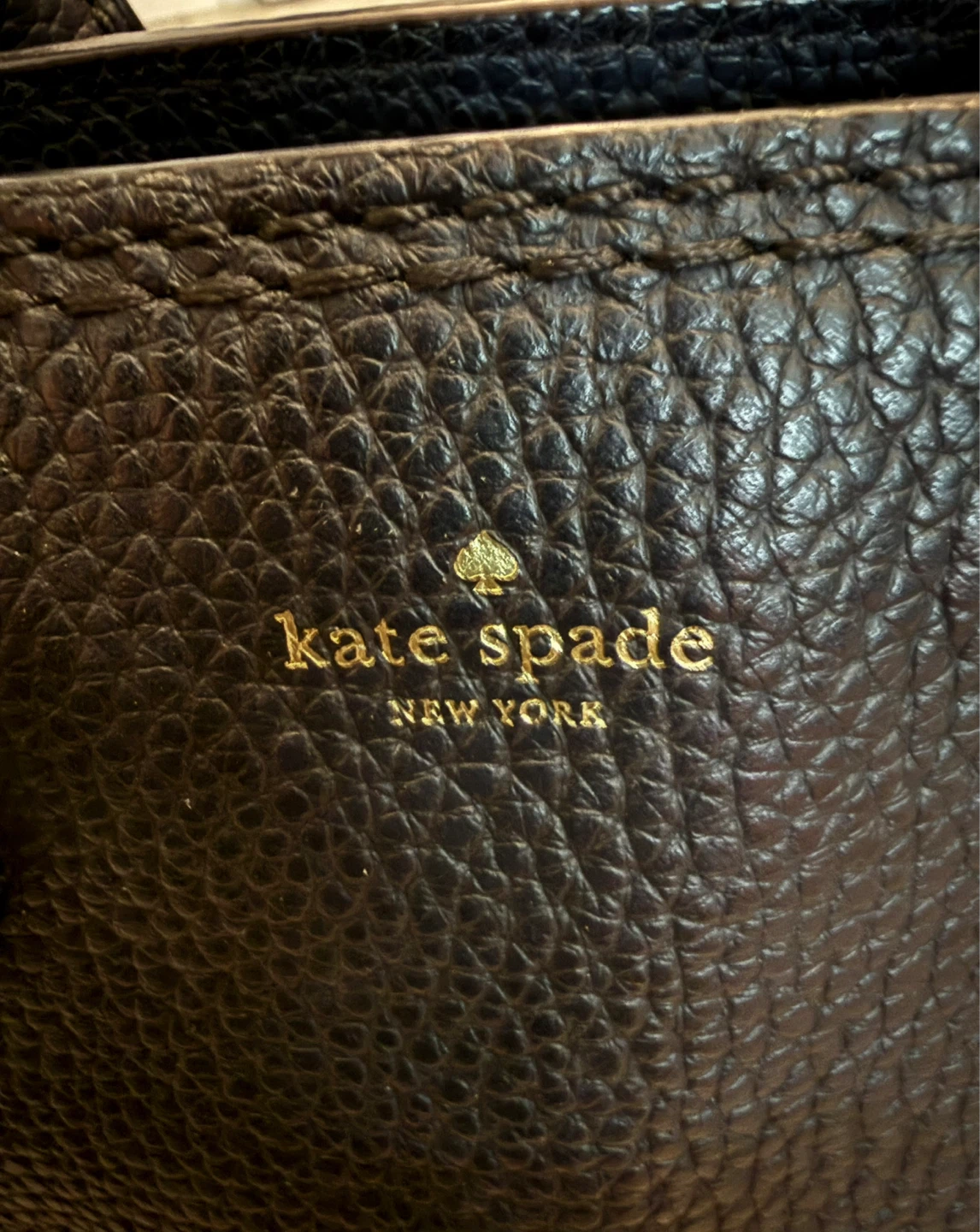 Kate Spade New York Black Pebbled Leather Satchel Bag - photo 3