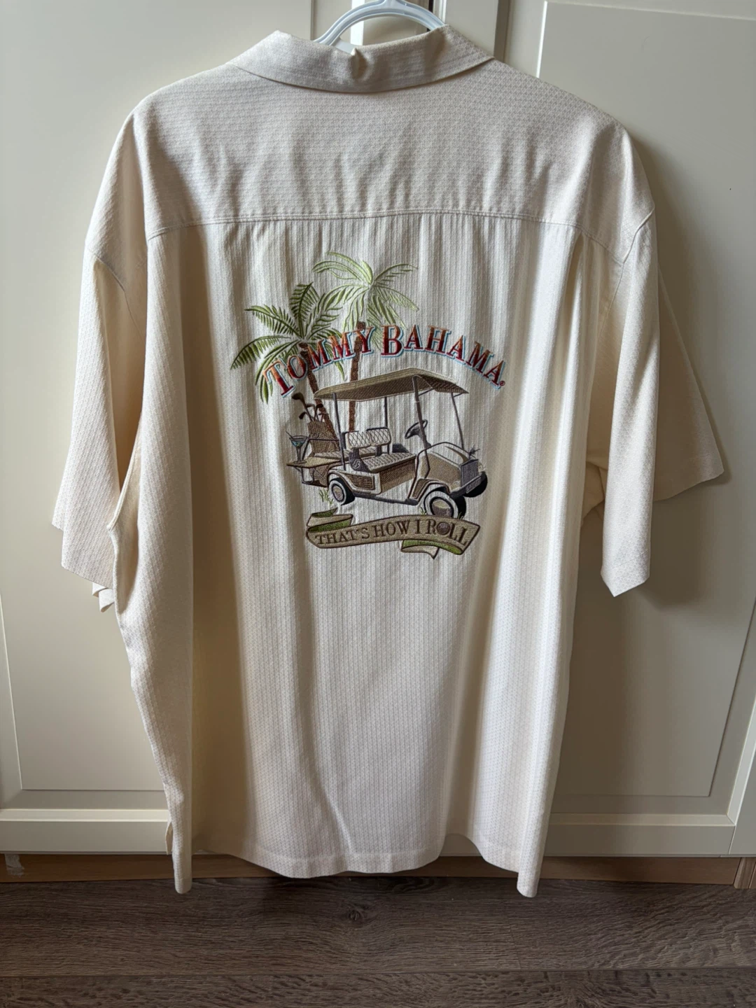 Tommy Bahama Men's XL Silk Blend Button-Up Shirt - photo 2