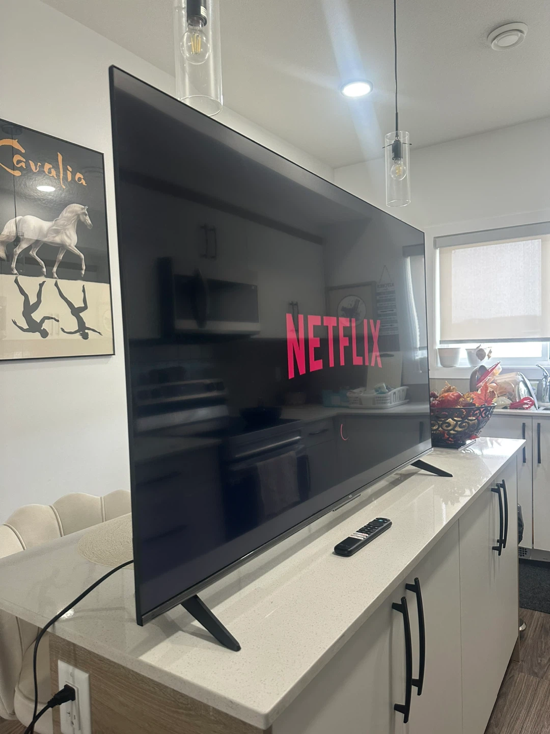 55-INCH TCL QLED SMART TV – NEW IN BOX - photo 2